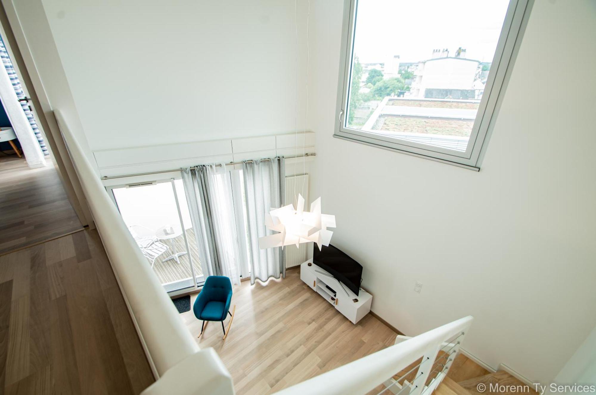 Апартаменты Triplex Terrasse Proche Metro - Ty Ar Mabilay Ренн Экстерьер фото